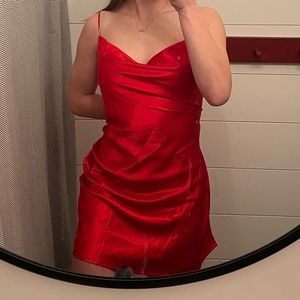 NWT Red Wild Fable Slip Dress